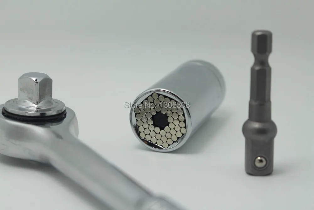 New As Seen On Tv Multi Function Gator Grip Hand Tool Universal New As Seen On Tv Multi Function Gator Grip Hand Tool Universal Socket Wrench Drill Adapter Free Shipping Hot 00033