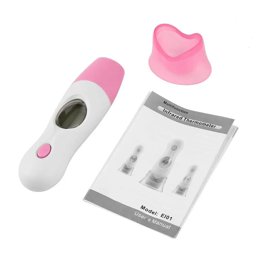 

Portable Baby Digital Thermometer Children Forehead Ear Temperature Measurement Handheld Infrared Thermometer With LCD Backlight