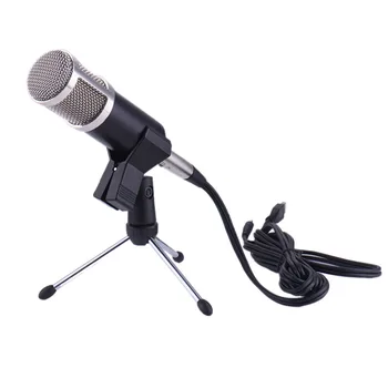 

USB Microphone Wired Reverberation Microphone for Computer Sing/Recording/Video Conference/Games Microfone Condensador J5