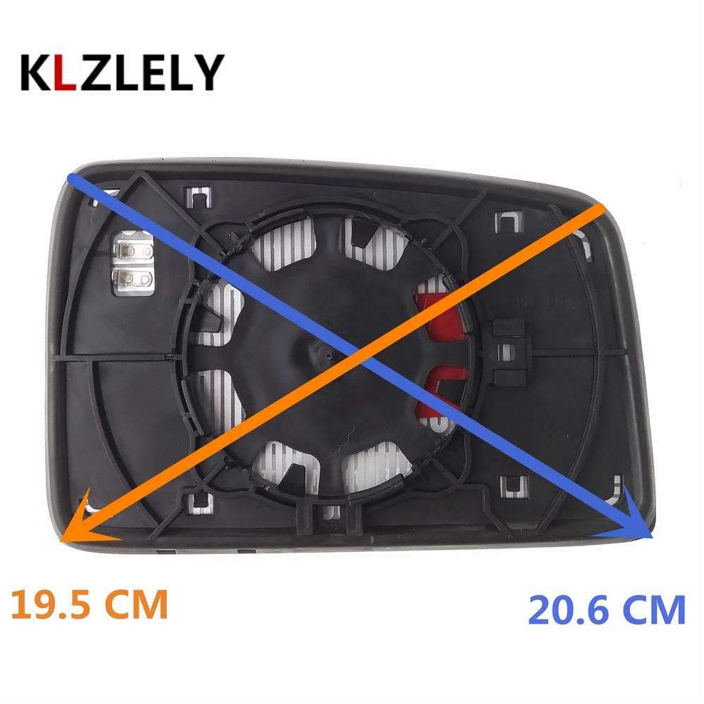 2 шт. левый+ правый для Kia SPORTAGE Отопление 2007-2013 Ersatzglas Spiegelglas боковое зеркало заднего вида