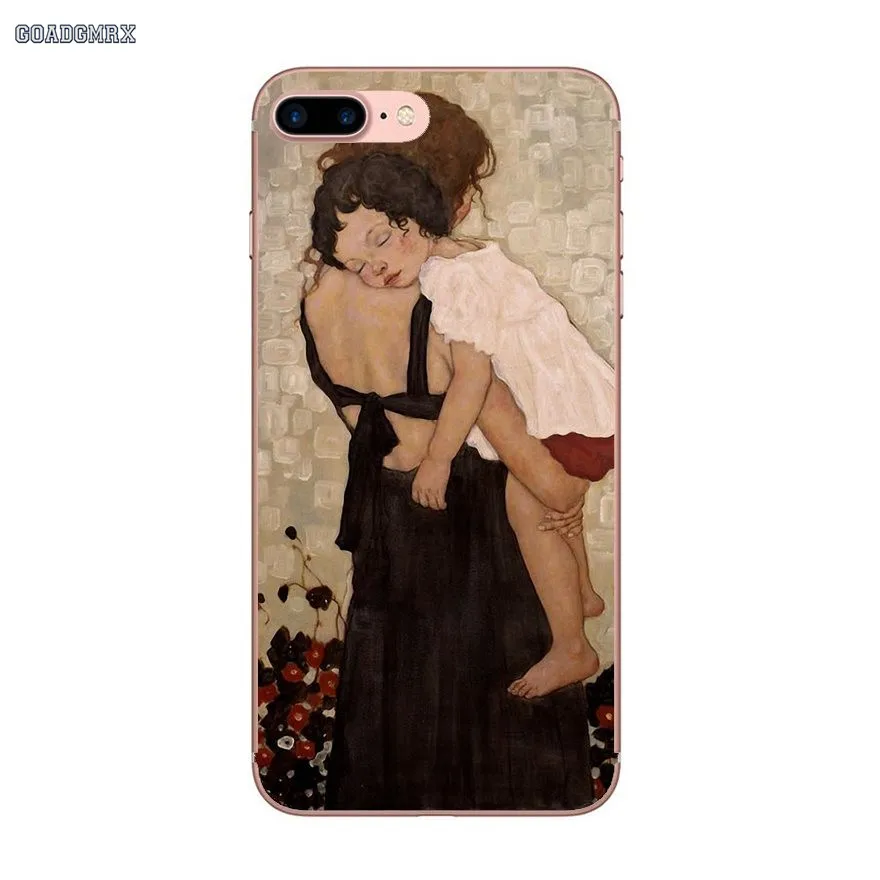 Для Huawei P Smart G7 G8 P7 Mate 10 P20 Pro P8 P9 P10 Lite Mini GR5 2017 Gustav Klimt Ретро узор дизайн ТПУ прозрачный