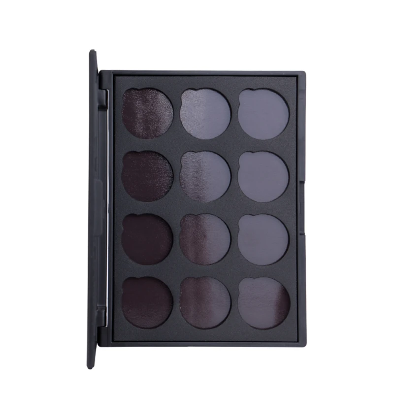 Пустые магнитные тени для век черный макияж коробка Maquiagem Красота Инструменты Магнитная Адсорбция DIY аксессуары для нанесения теней