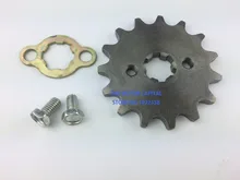 520 10t 11t 12t 13t 14t 15t 16t 17t 18t 19t 20t dente 20mm id frontal do motor, sprocket fit pit bike atv motocicleta peça
