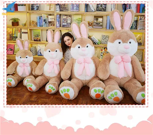 coul Jouet de peluche de lapin géant mignon princesse lapin peluche animal étreint oreiller tacœ frais jouet tabou tampon doux poupée confortable accompagnement de sommeil cadeau d/'anniversaire 330