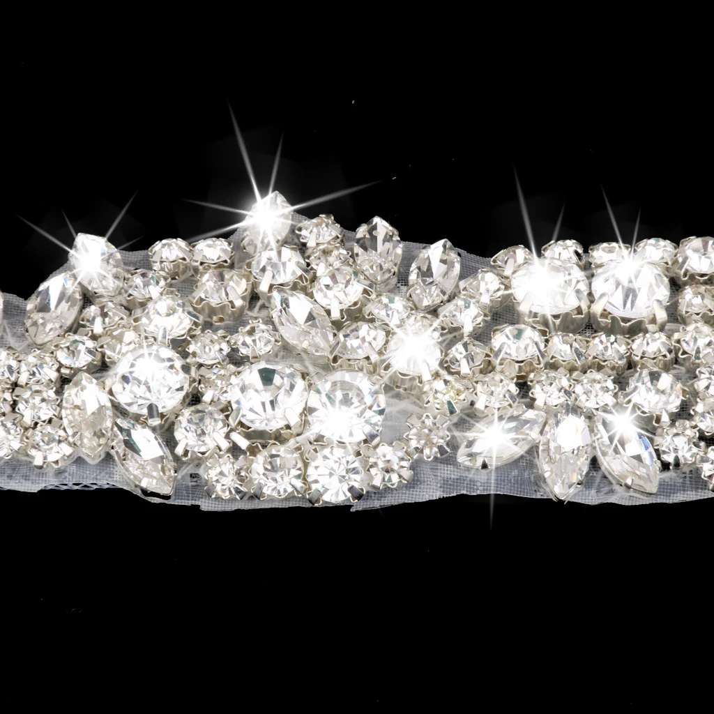 Prix pour De Noce Main Perles Cristal Strass Cheveux Bande Élastique Bandeau Prix pour De Noce Main Perles Cristal Strass Cheveux Bande Élastique Bandeau