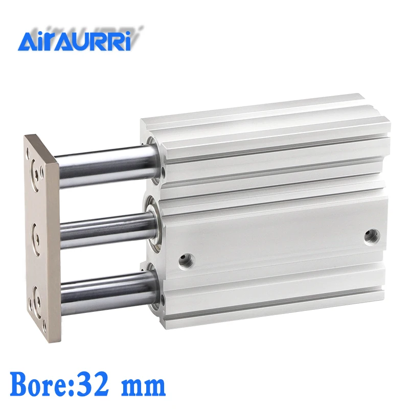 

SMC MGPM Size Slide Bearing Pneumatic Compact Air MGQM32-125/150/175/200 MGQM32-125 MGQM32-150 MGQM32-175 MGQM32-200 MGQM