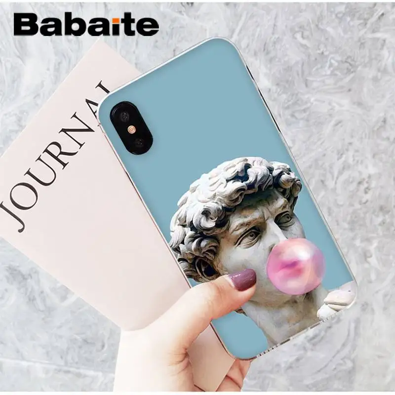 Babaite Art Fresco Michelangelo создание Адама чехол для телефона для iPhone X XS 6 6S 7 7plus 8 8Plus 5 5S XR 10 11 11pro 11promax