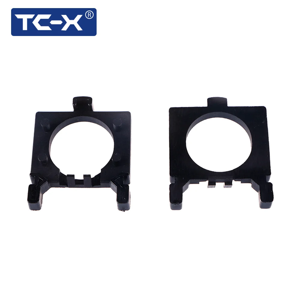 TC-X For Ford Focus3 One Pair H7 LED Headlight Bulbs Adapter Base Holder