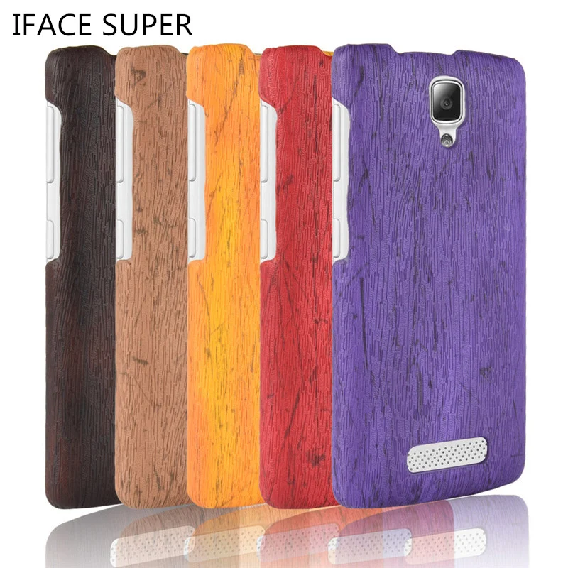 For Lenovo A1000 Case Lenovo VIBE A Case Luxury Wood pattern PU leather Phone Back Cover A1000