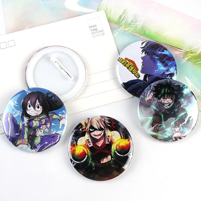 Мой герой Академия косплей Bedge мультфильм Boku No Hero Izuku Midoriya рюкзак сумки значки