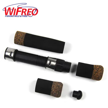 

Wifreo 1 Set Fishing Rod Handle with Reel Seat Set Jigging Rod Lure Casting Rods DIY Repair Handles #18 DPS Soft Wine Cork Knob