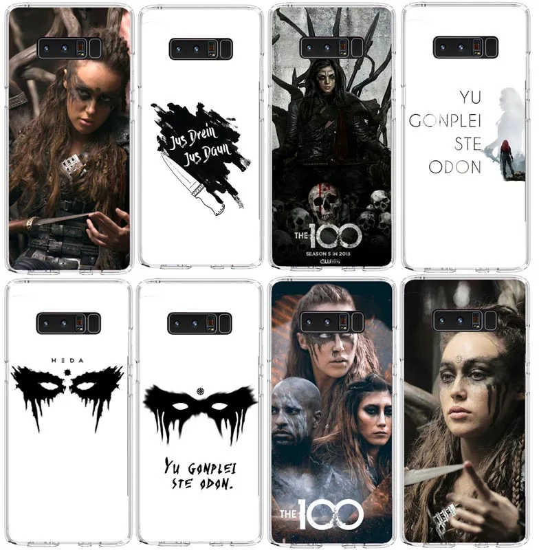 

The 100 Heda Lexa TV Show Hard Cover Case For Samsung A30 S10LITE S9 S7 S8 S9PIUS S7EDGE 2018A8 A6 NOTE9 NOTE8 A6PIUS