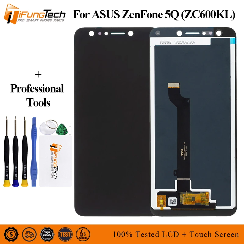 

For Asus ZenFone 5 Lite 2018 ZC600KL LCD Touch Screen Digitizer Assembly Phone Replacement Parts For ASUS ZC600KL LCD Display