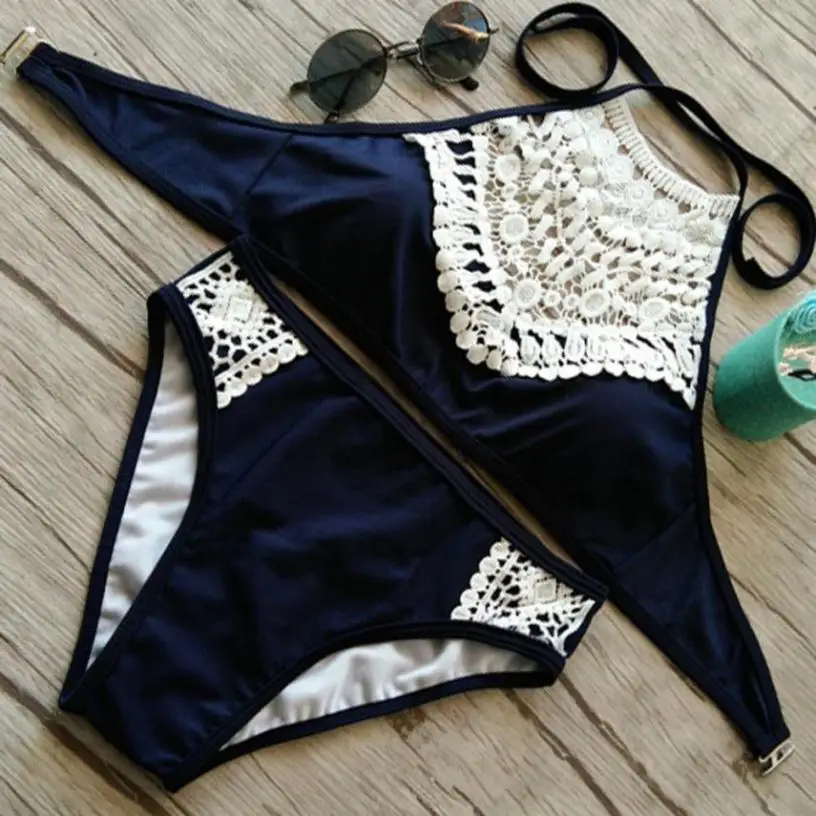 

KANCOOLD Bra & Brief Sets Women Sandy Beach Push-up Padded Bra Sexy Bikini Swimsuit Set Beach swimwear women 2018JUL23