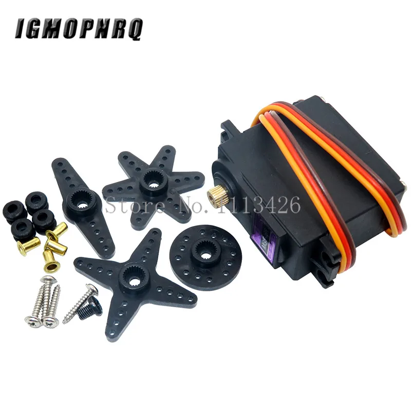 

1 pieces MG946R upgrade RC Metal Gear Torque Servo For Boat CAR 13KG Torque Metal Servo MG946 Upgraded MG945 fast