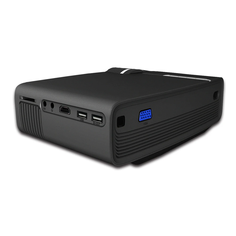  AAO YG410 Mini LED Projector For Smartphones Multi-Screen Miraplug Mirawire Airplay Mirroring Built