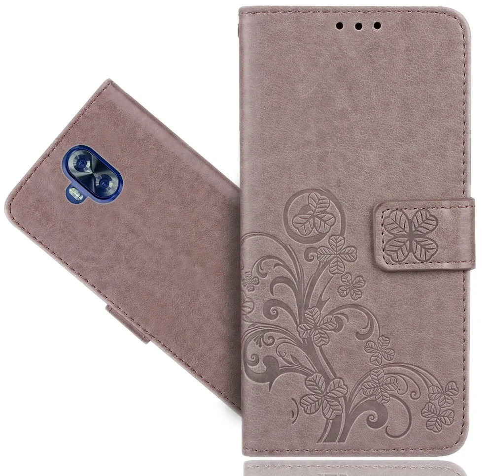

Case For Doogee Mix Lite Wallet Flower Leather Kickstand Bag Coque Case Cover For Doogee Mix Lite