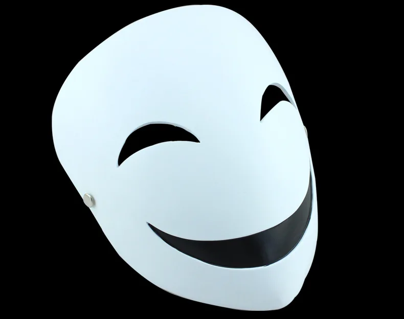 Pack of 2pcs Novelty Fun Unpainted Blank Mask White Full Face Mask Masquerade Dr