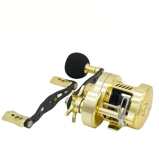 Overhead baitcasting reel Slow Jigging Reel Saltwater Boat Reel 6.21