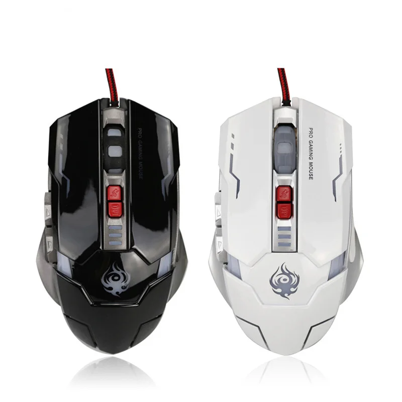 High Quality Professional Wired Gaming Mouse 7 Button 2400 DPI USB Gamer Computer Mouse Mice