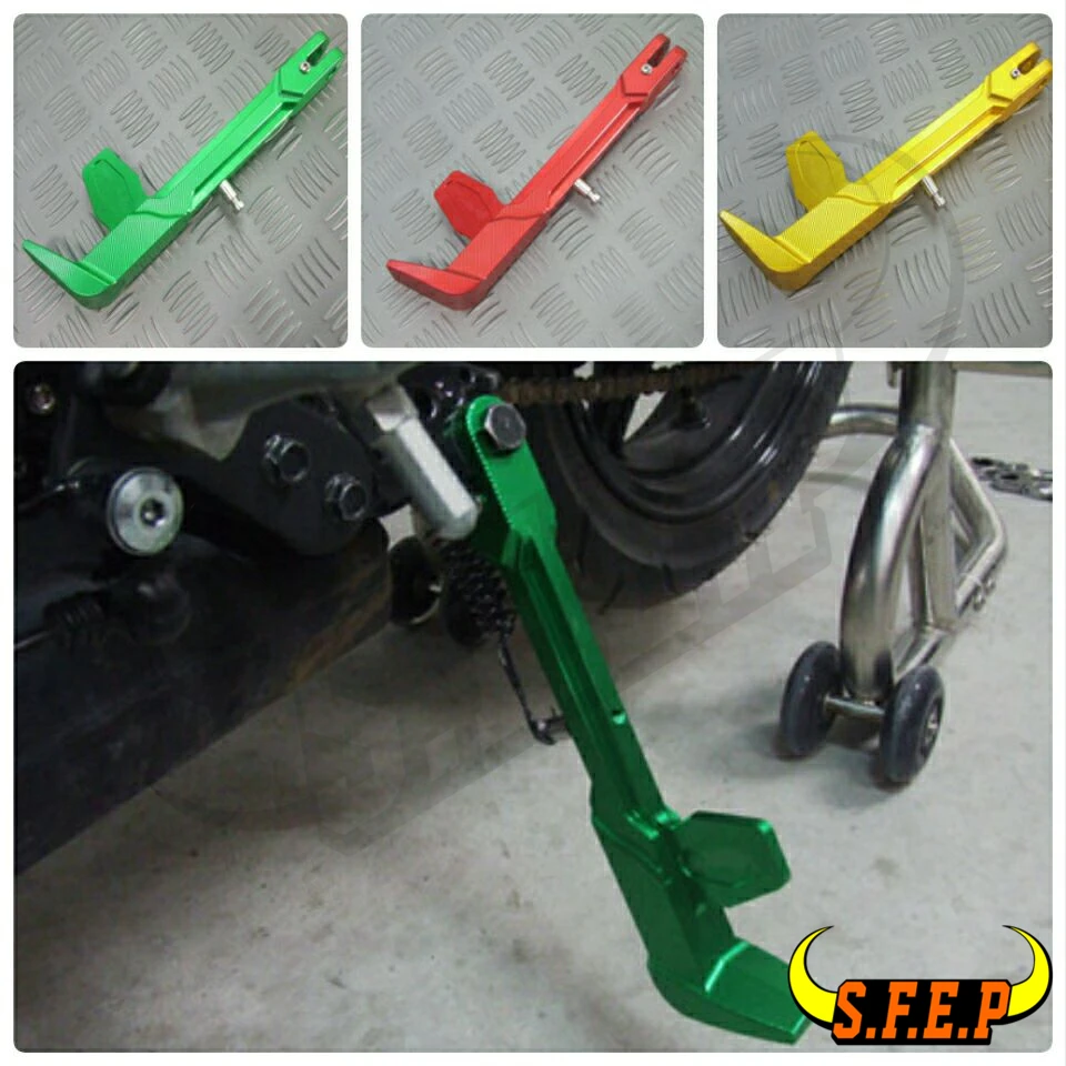 2016 2017 для Kawasaki Z125/Z125Pro CNC алюминиевая боковая подставка|side stand|stand forkawasaki stand |