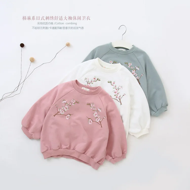 

kids t-shirt baby girl tops shirt girl children clothing girls clothes cotton bobo choses 2017 spring autumn 100-140CM 2-7yrs