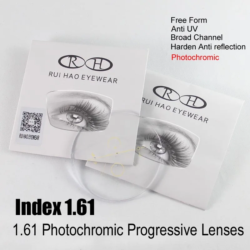 Polycarbonate Progressive Free Form Lens Replacement Service for Glasses Frame