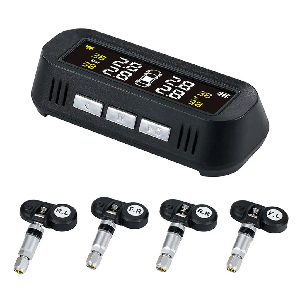 Система мониторинга давления в шинах CARPRIE tpms датчик солнечная Беспроводная