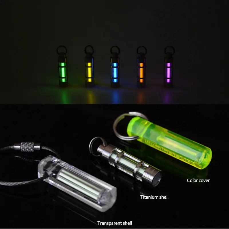 25 лет Тритий газа брелок свет Autoluminescence флуоресценции свечение без энергии акрил анти шок