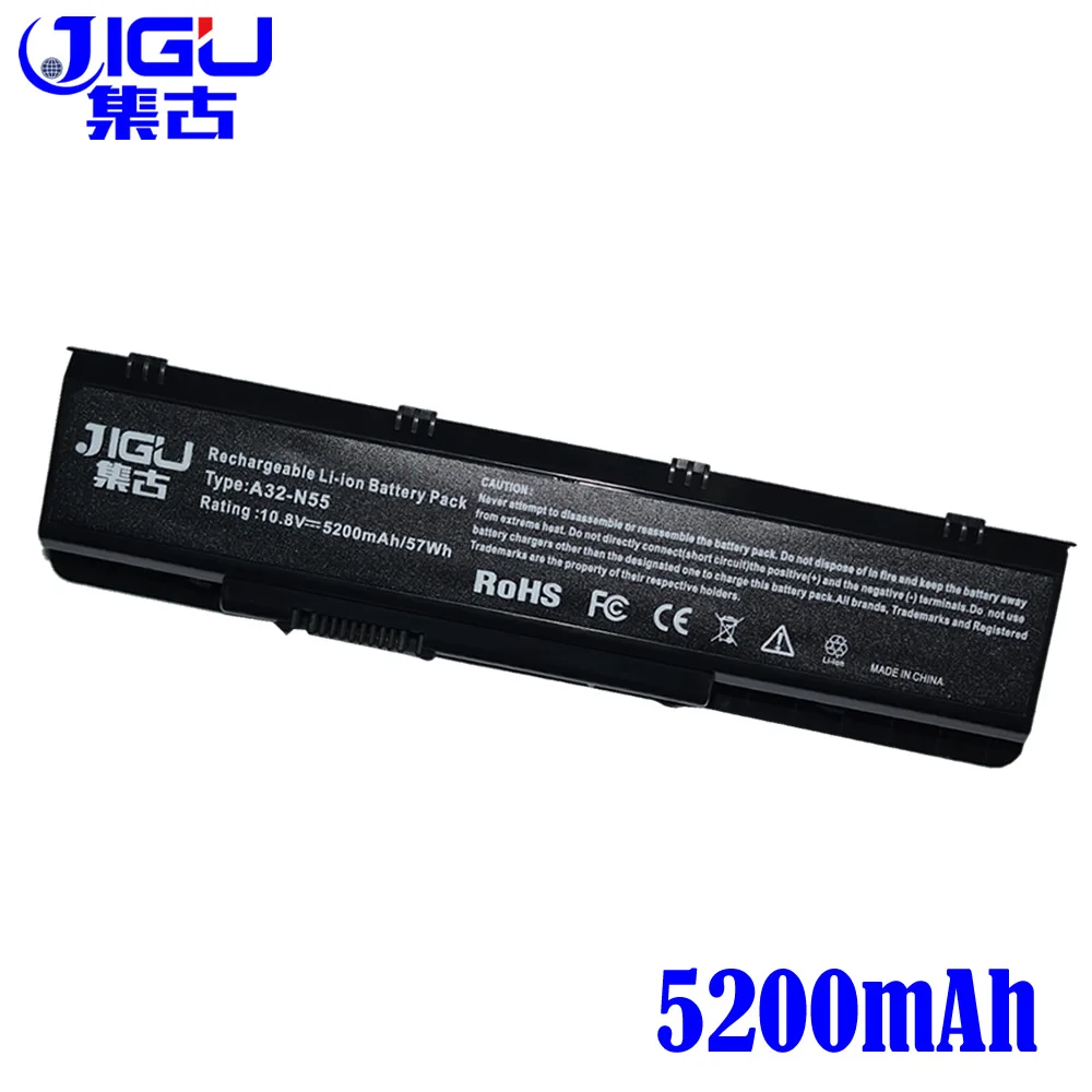 JIGU 6 ячеек Аккумулятор для ноутбука ASUS N55SF серии N55SL N75 N75E N75S N75SF N75SJ N75SL N75SN N75SV A32-N45 A32-N55 07G016HY1875