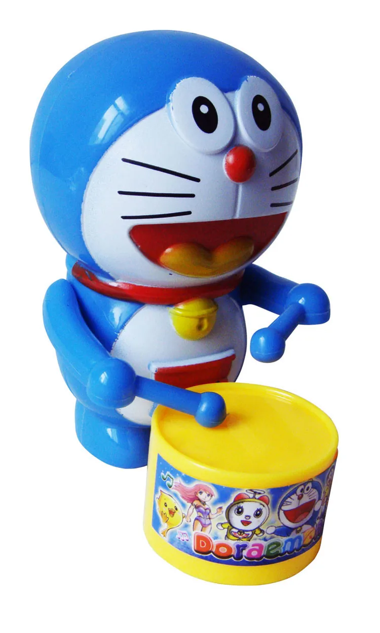 18新しいノベルティおもちゃ漫画アニメドラえもんフィギュア風アップドラえもんのおもちゃクリエイティブ贈り物を再生ドラム鼓動drumbeat Wind Toy Wind Up Toyswind Up Aliexpress