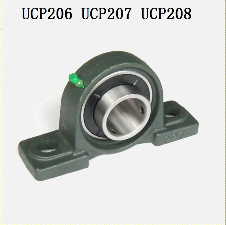 1 шт. UCP206 UCP207 UCP208 опорный подшипник внутреннего диаметра 30 мм/35 мм/40 мм вставной с