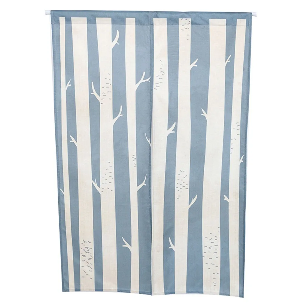 

XIAOKENAI 85CMx120CM Nordic Curtains Home Decor Curtain Doorway For Kitchen Bedroom Divider Solid Cotton Linen