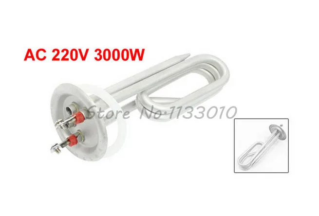 AC 220V 3000W Dual U Bundle Electric Heating Tube Water