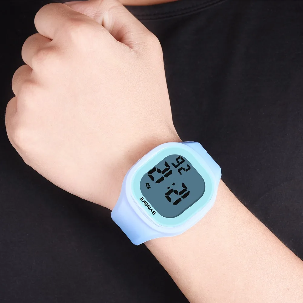 Children's Watches Over 12 Years Old SYNOKE Brand Digital Watch Waterproof Students Boys Watch Sports WristWatch For Girl Kid 5