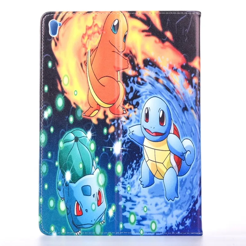 Appleのipadプロ9 7 Ipad 7 Ipadの空気3ポケモン行くかわいいピカチュウタブレットpuレザーカバーフリップスタンドシェルcoqueパラ Tablets E Books Case Aliexpress