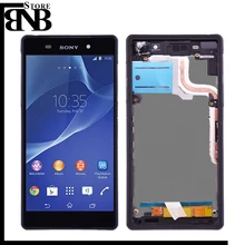 Для sony Xperia Z2 L50W D6502 D6503 ЖК-дисплей и сенсорный экран дигитайзер сенсорный экран в сборе с рамкой