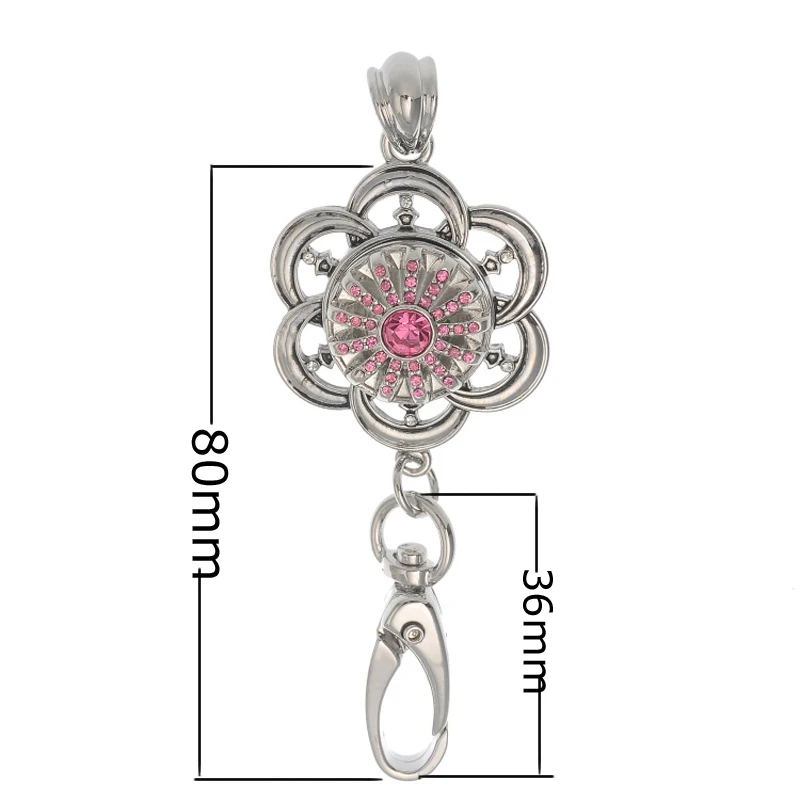 New Fashion 20MM Snap Button Pendant Lanyard Jewelry Cheap Lanyard Snap