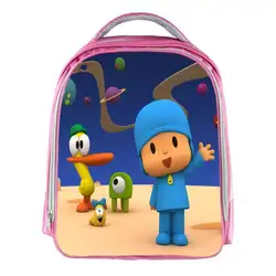 POCOYO рюкзак для девочек мультфильм 13 дюймов школьные сумки школьный Рюкзак kanken Bookbag Детский Рождественский подарок на заказ Название