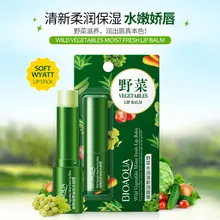 Bioaqua 1 шт. диких трав Бальзамы для губ завод Увлажняющий Гигиеническая помада сладкий Для женщин Уход за кожей Макияж линии губ Макиллаж