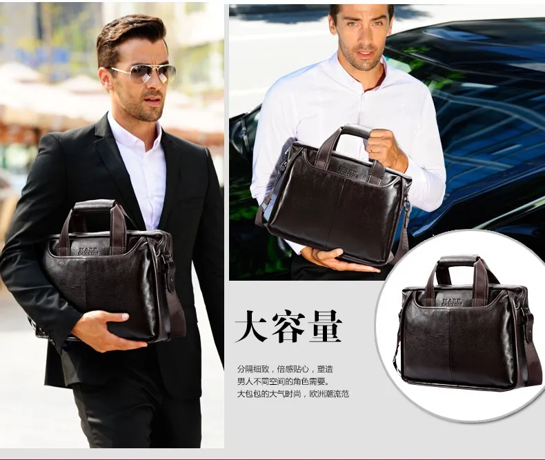 Брендовые мужские портфели из натуральной кожи, коричневые кожаные мужские сумки, мужские портфели, мужские сумки-мессенджеры, рабочие сумки B00026