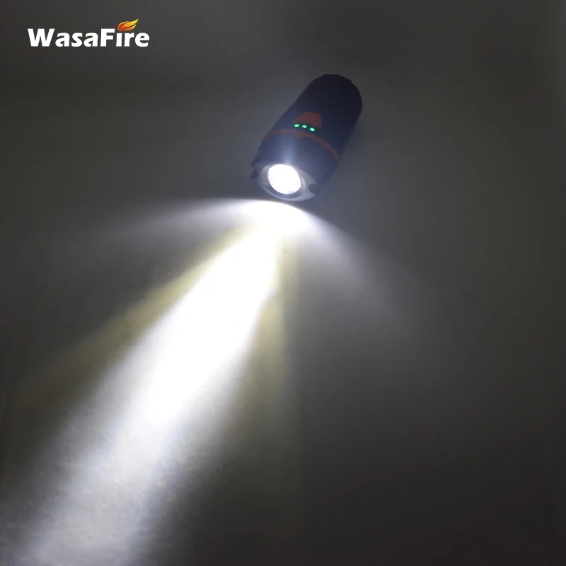 WasaFire 1000 lumen 1 * T6 bicicleta LED USB recargable bicicleta luz delantera de la bicicleta de ciclismo cabeza de la linterna lámpara de luces de bicicleta