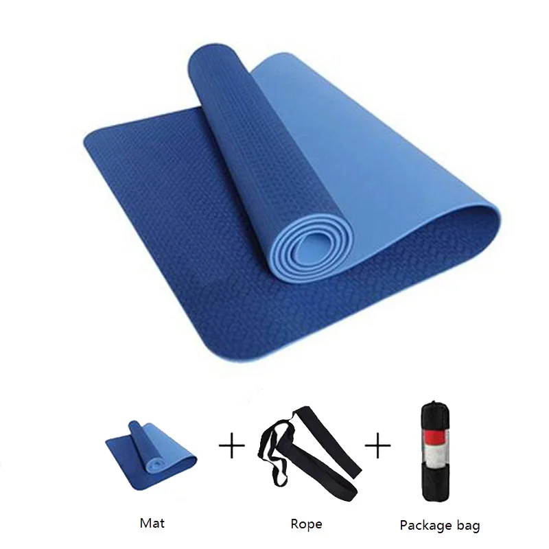 yoga mat 6mm with bag