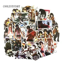 39 Pcs Set Attack on Titan Decal Stickers Japan Anime For Luggage Laptop Notebook Skateboard Car