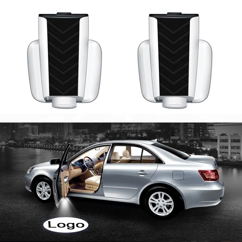 Беспроводной светодиодный лазерный проектор 2 шт. для Opel Skoda Volkswagen Ford BMW Toyota Hyundai