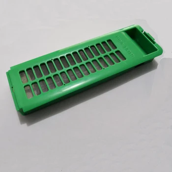 

Green color washing machine filter case 19.5X6.5cm