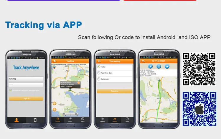 Mini GPS Tracker Children Kids RF-V16 Hand-free Talk 2G GSM GPS Locator 12 days Standby SOS Call Voice Monitor Free APP Tracker track a cell phone location for free