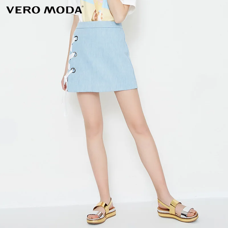 Vero Moda женские сезон весна-лето 2019 новая обтягивающая одежда слово джинсовая