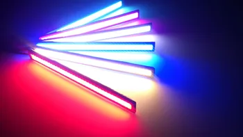 

100% Waterproof Ultra-thin 1PCS 20W COB Chip LED Daytime Running Light NEW Fog car lights car styling car day running lights