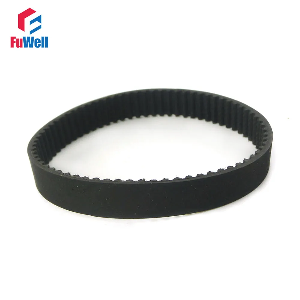 

2pc HTD3M Timing Belt Closed Loop 264/267/270/276/279/282/285/288/291/294/297/300/303/306/309/312-3M 3mm Pitch Toothed Gear Belt